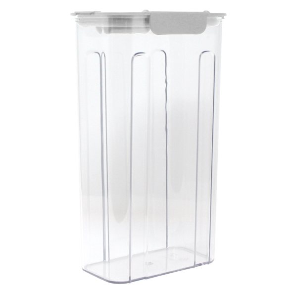 White Airtight Food Storage with Flip-Top, 120oz