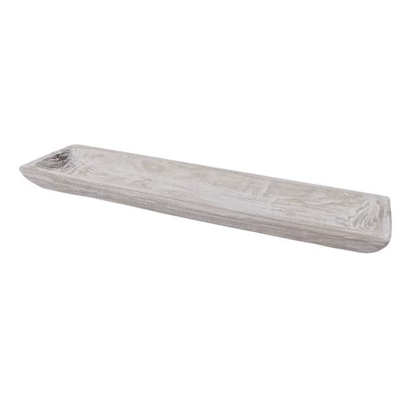 Ty Pennington Bleached Wood Decorative Tray, 27.5"