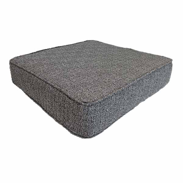 Fiddlestix Premium Dark Grey Outdoor Deep Seat Cushion