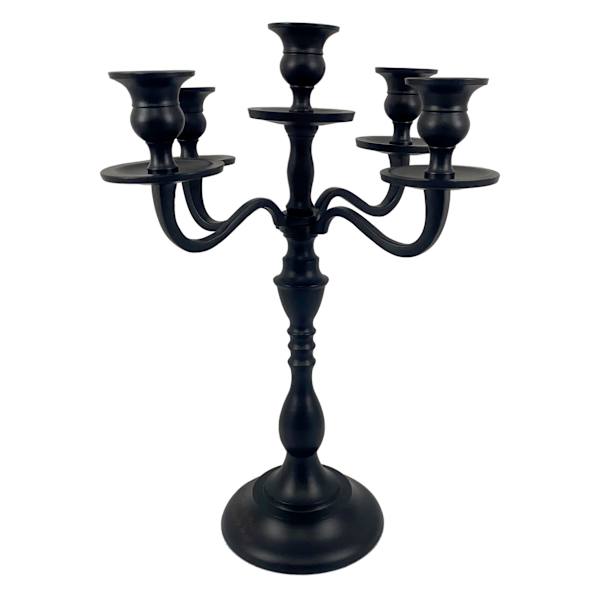 Black Candleabra, 14"