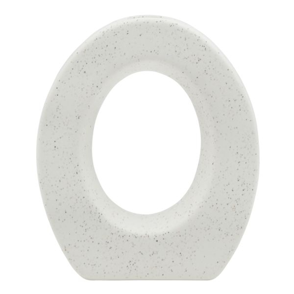 Crosby St. White Ceramic Decor, 7.5"