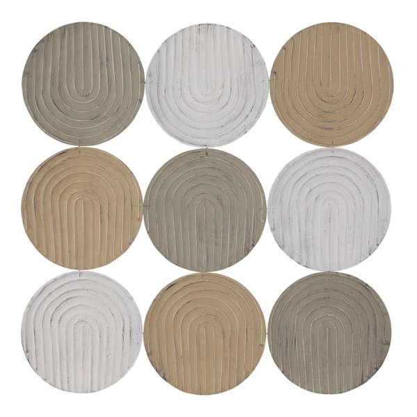 Nesting Lines Disk Wall Decor, 31"