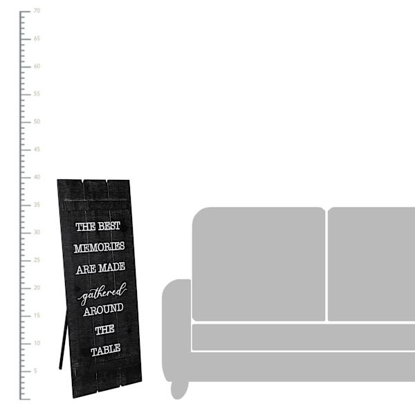 Best Memories Black Wooden Board, 39"
