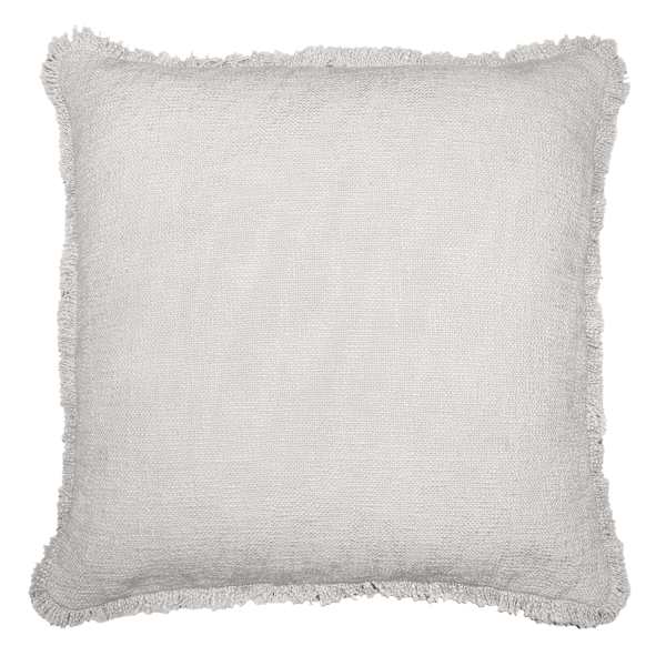 White fringe throw pillow discount