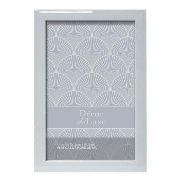 Grey Tabletop Picture Frame, 4x6