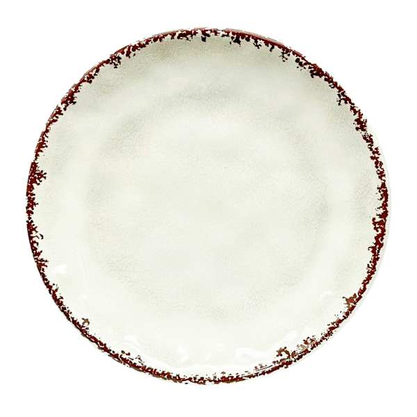 Honeybloom White Melamine Salad Plate, 9"