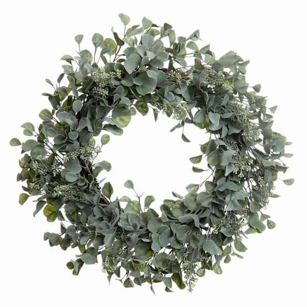 Honeybloom Green Eucalyptus Wreath, 26"