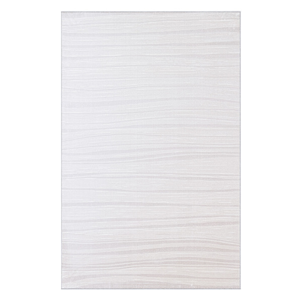 (B696) Laila Ali Verona Ivory Woven Area Rug, 5x7
