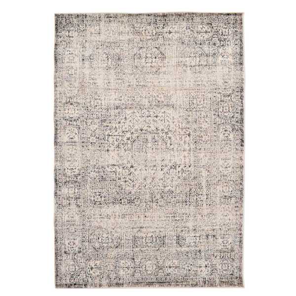 (B741) Firenze Neutral Traditional Area Rug, 8x10