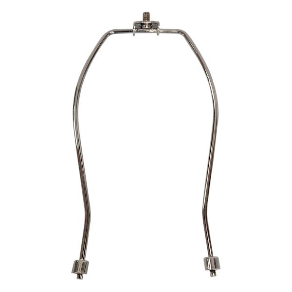 Silver Detachable Metal Lamp Harp, 6"