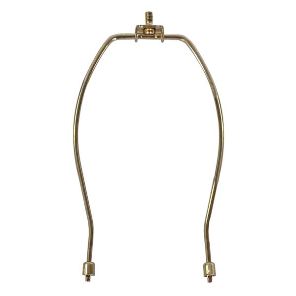Gold Detachable Metal Lamp Harp, 8"