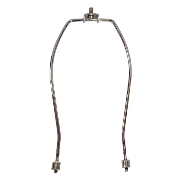 Silver Detachable Lamp Harp, 8"