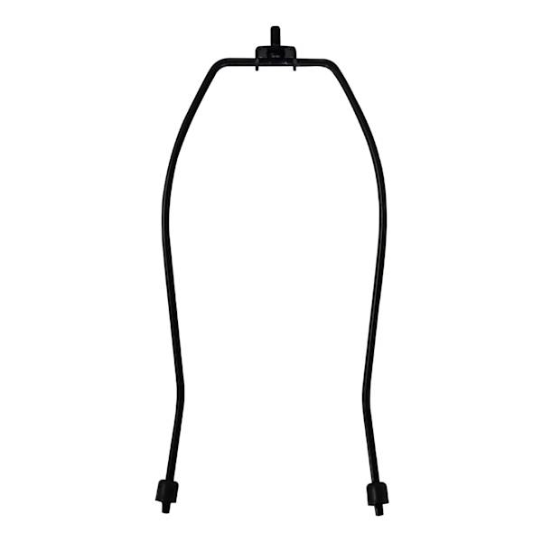 Black Detachable Metal Lamp Harp, 10"