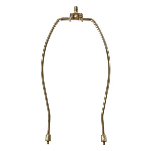 Gold Detachable Metal Lamp Harp, 10"