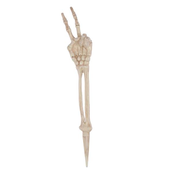 Peace Sign Skeleton Hand, 18.5"