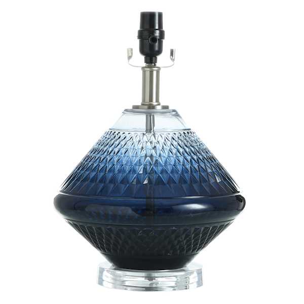Laila Ali 15 Blue Ombre Cut Glass