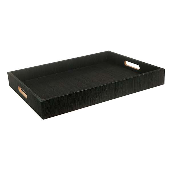 Tracey Boyd Green Woven Tray, 20x15