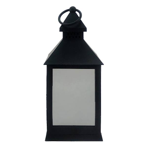 Black String LED Lantern, 9.5"