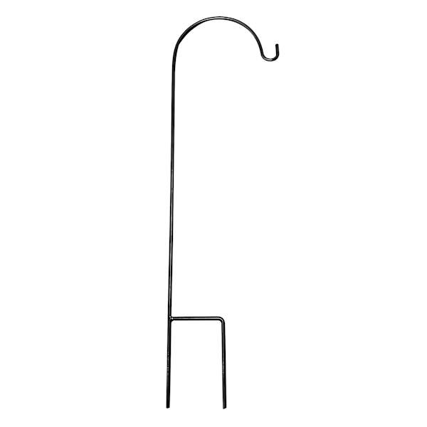 Black Metal Shepherd's Hook, 36"