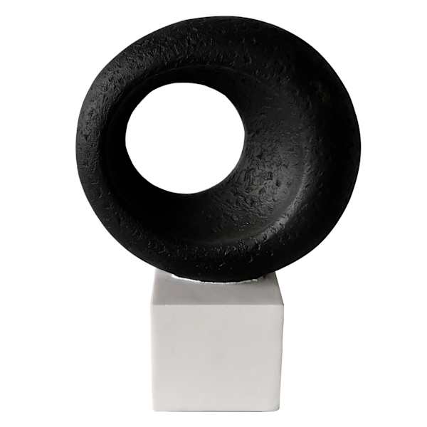 Crosby St. Black & White Finial Decor, 15"