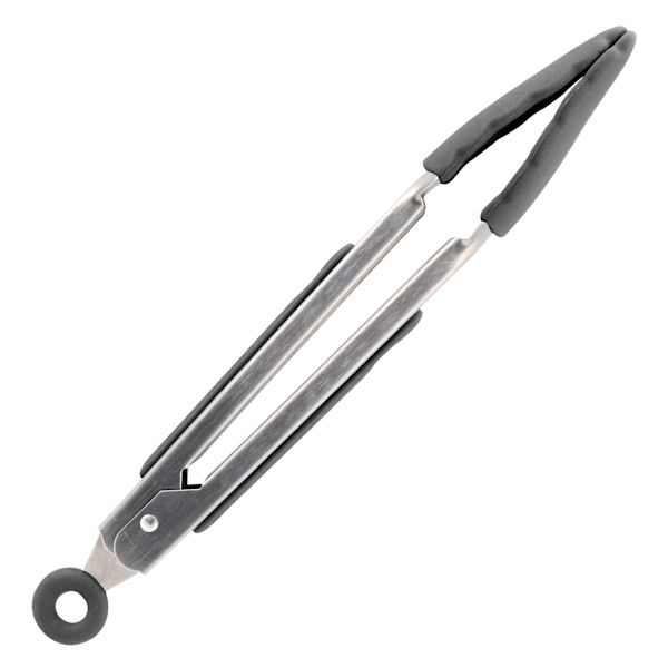 Mini Silicone Tong, Grey