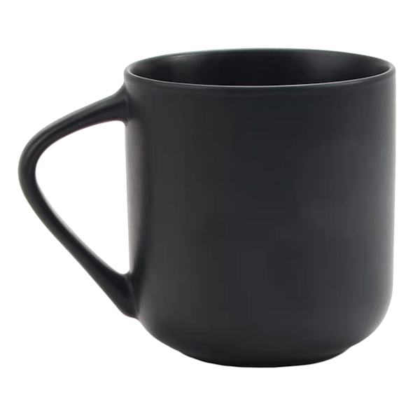 Laila Ali Black Ceramic Mug