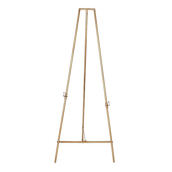 Gold Metal Easel, 58"