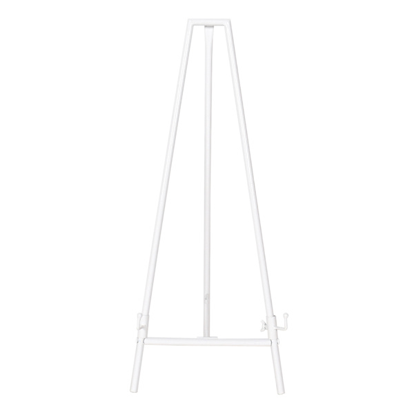 White Metal Easel, 27.5"