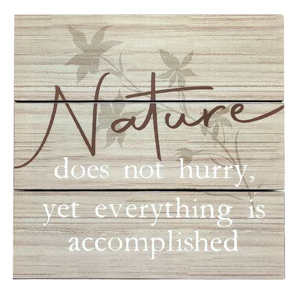 Habitat for Humanity Nature Plank Wall Sign, 8"