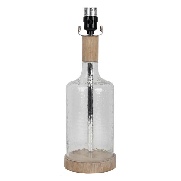 16.75In Clear Glass Textured
