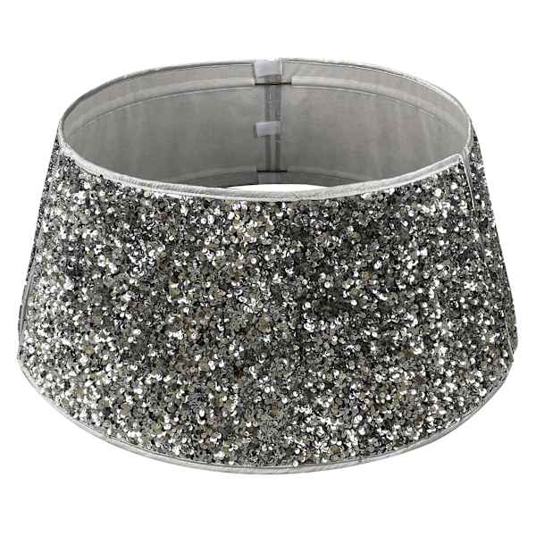 Grey Sequin Tree Collar, 26"