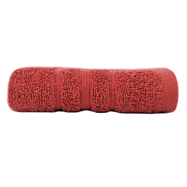 Dark Red Essential Hand Towel, 16x26