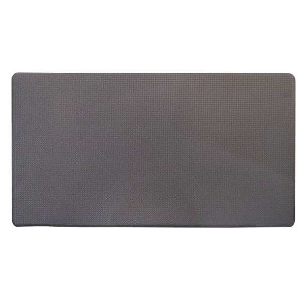 Cook N' Comfort Charcoal Chevron Anti-Fatigue Kitchen Mat, 20x39