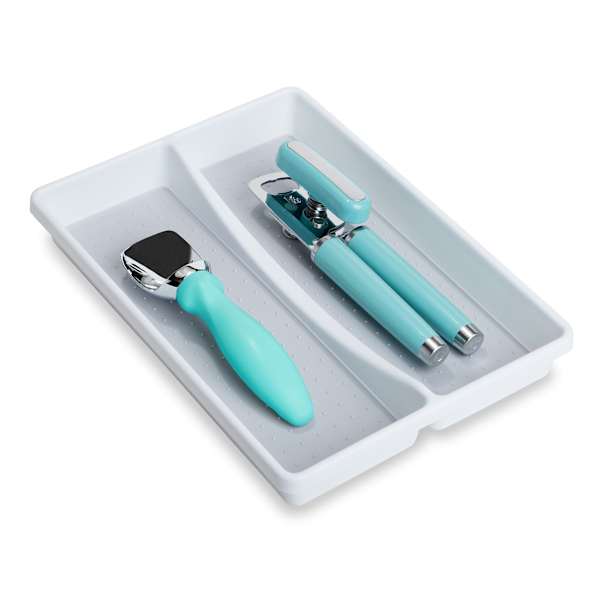 2-Compartment Drawer Organizer, 9x12.8