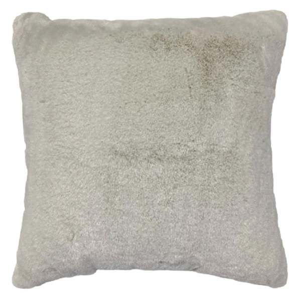 Ivory Luxury Throw Pillow, 18"