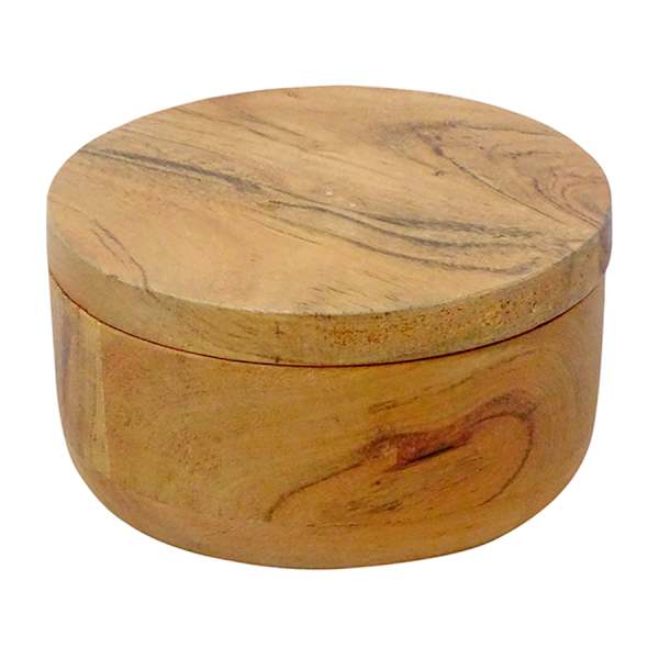 Acacia Wood Salt Shaker & Pepper Cellar