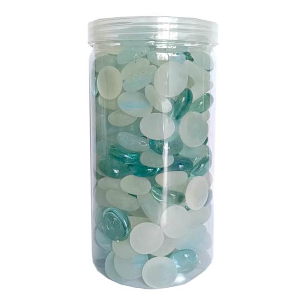 Aqua Glass Gem Filler, 42oz