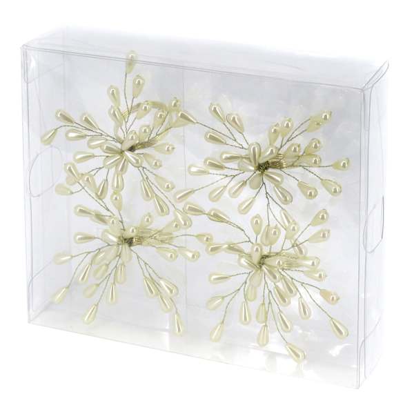Willow Crossley Set of 4 Pearl Napkin Rings
