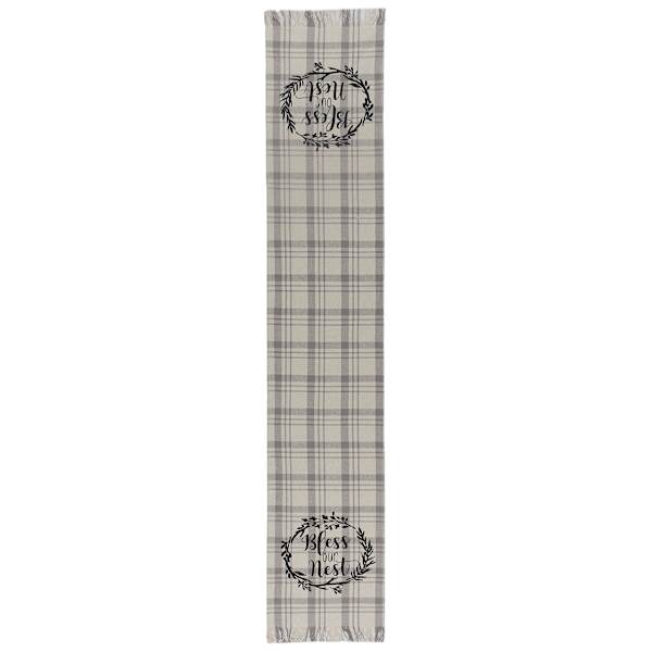 Bless Our Nest Table Runner, 16x90