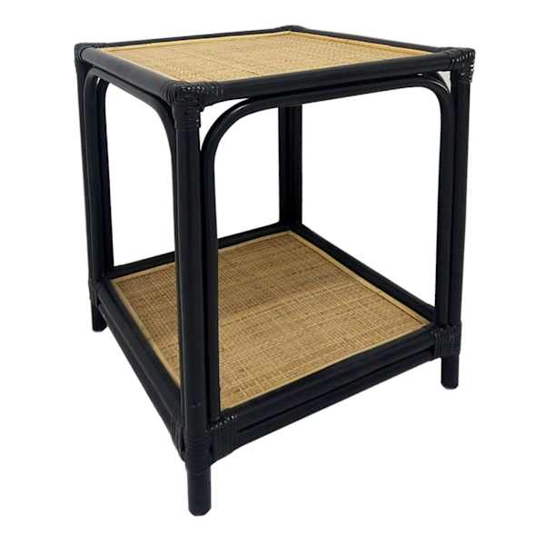 Found & Fable Zola Rattan Accent Table