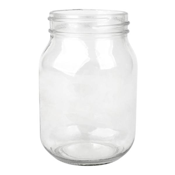 Glass Mason Jar, 5"