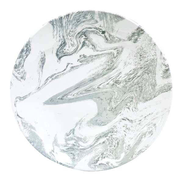 Laila Ali Marbled Melamine Salad Plate