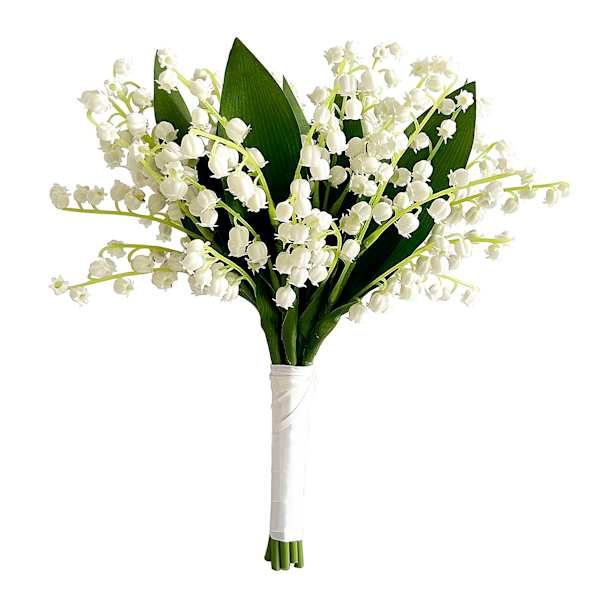 Willow Crossley Small Lily of The Valley Floral Bouquet, 11"