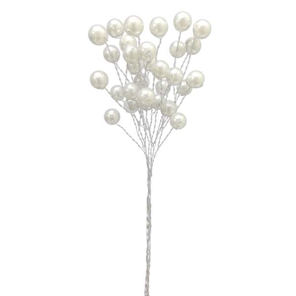 Silver Pearl Pick, 9"