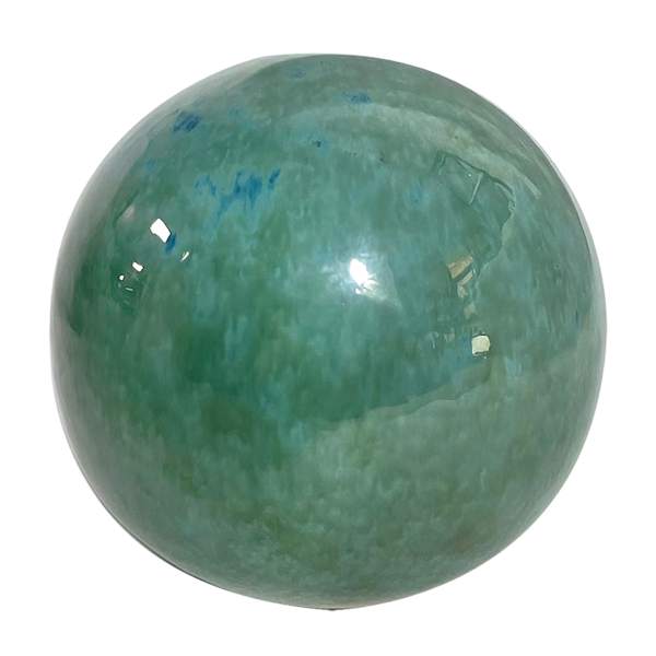 Tracey Boyd Green Ceramic Sphere, 6"