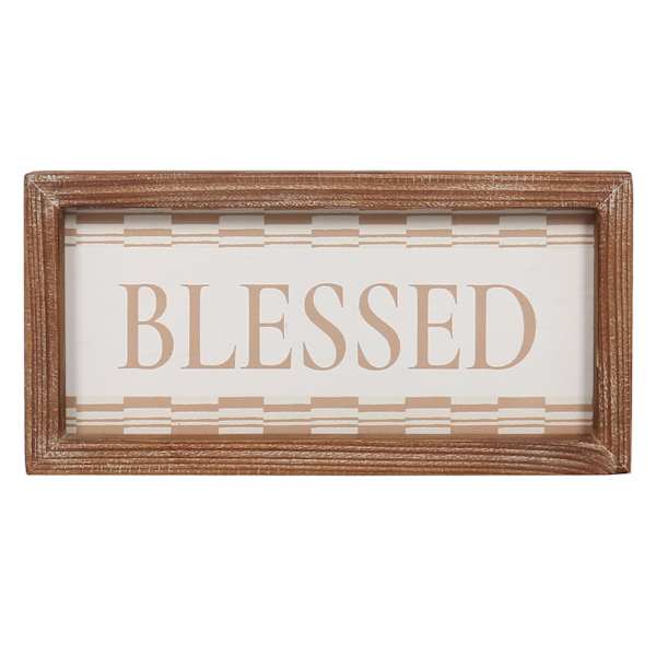 Honeybloom Blessed Sign, 11"