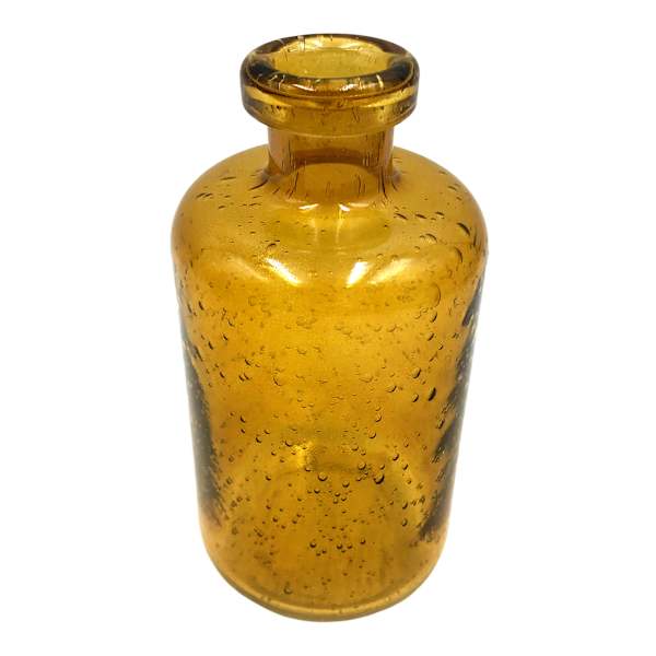Honeybloom Bubble Glass Vase, 6"