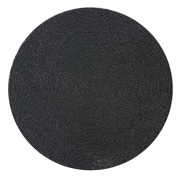 Providence Black Beaded Placemat