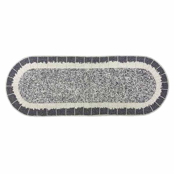 Laila Ali Modern Living Blue Beaded Table Runner, 36x13