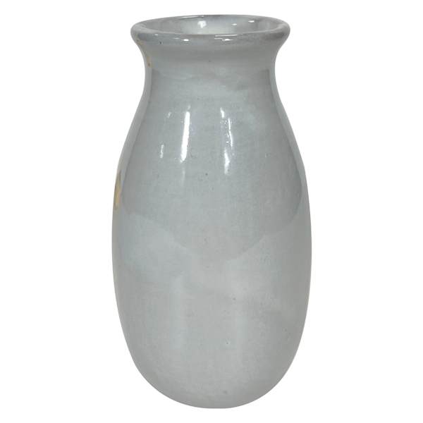 Honeybloom Light Grey Ceramic Vase, 5"